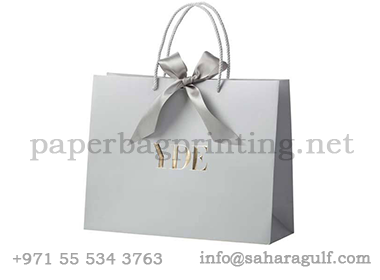 luxury paper bag printing suppliers in dubai at wholesale