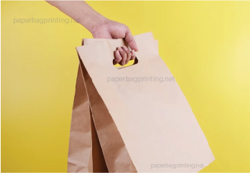 trendy die cut shopping bag